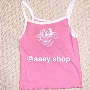 BNWOT Brandy Melville Pink Heaven Sent Belle